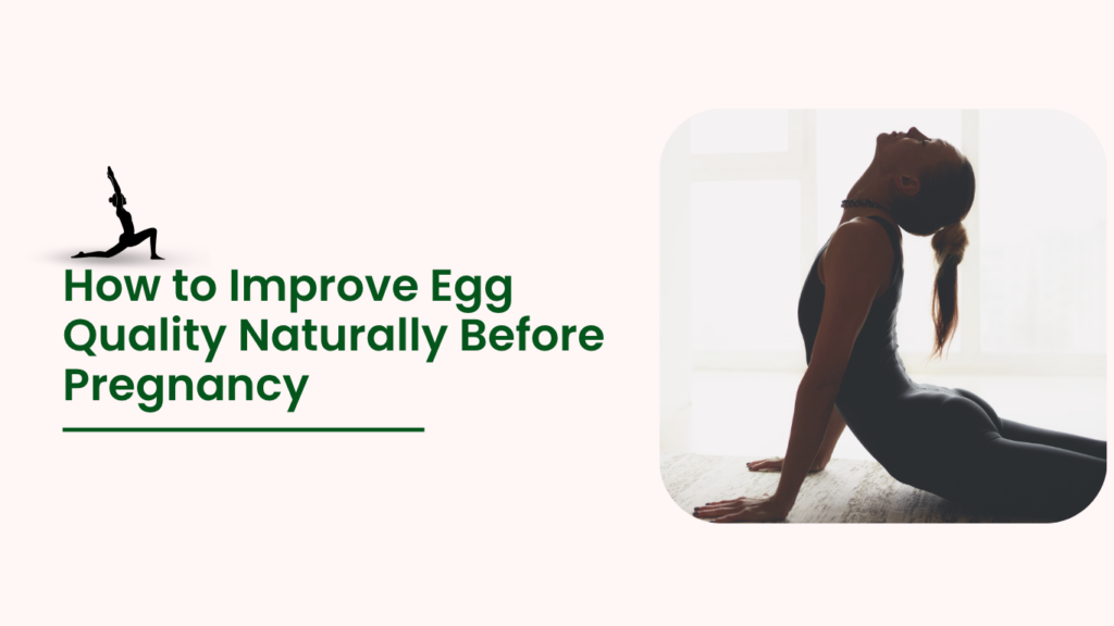 How to Improve Egg Quality Naturally Before Pregnancy: A Yoga & Lifestyle Guide